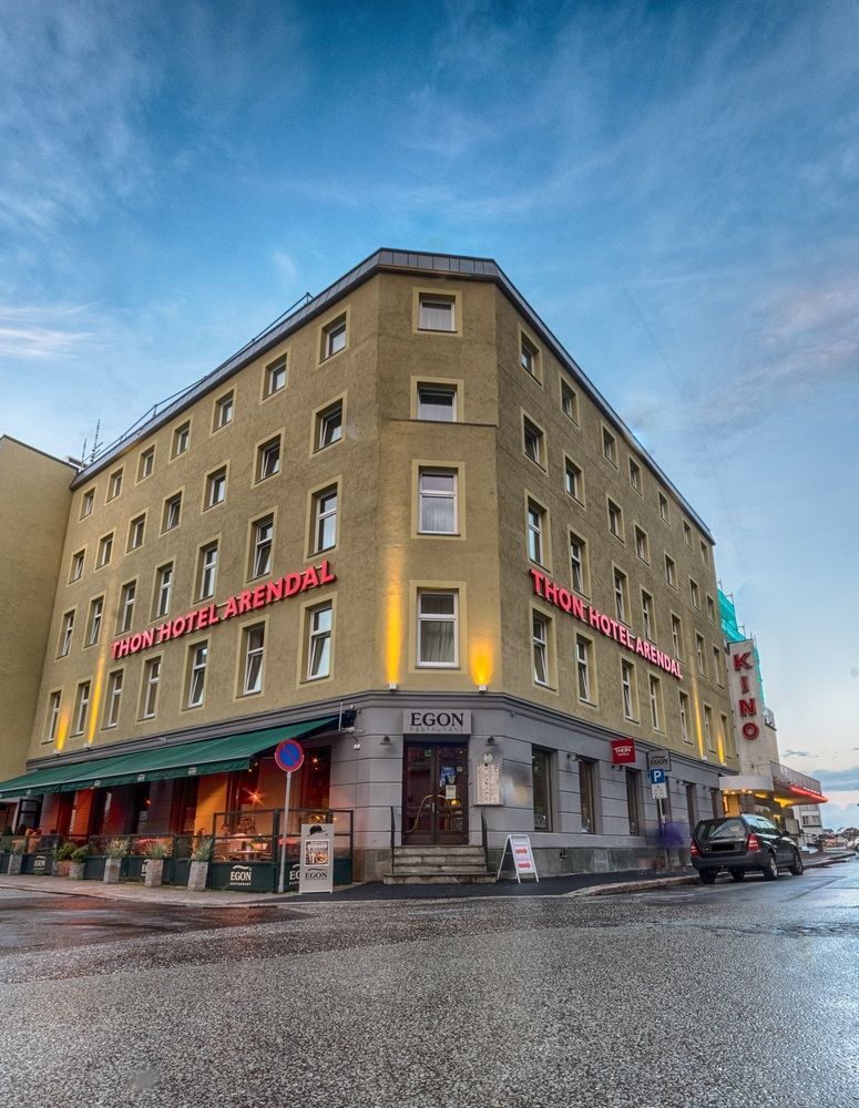 Thon Hotel Arendal Buitenkant foto